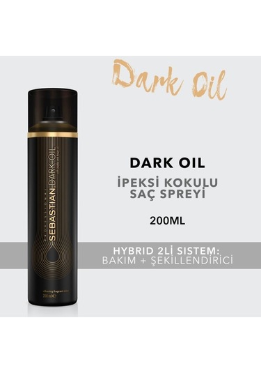 Dark Oil Saç Misti 200 Ml - Tüm Saç Tipleri İçin