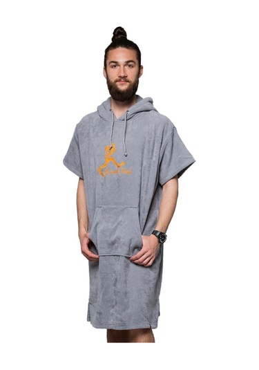 Poncho Grey-Gri