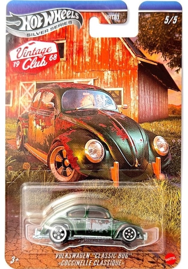 Hot Wheels Vintage Silver Series Arabalar - Volkswagen Classic Bug