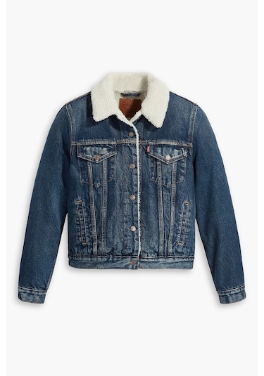 Levi's Bayan Kot Ceket 36136-0063 Koyu Mavi Koyu Mavi Levi's Bayan Kot Ceket 36136-0063 Koyu Mavi Koyu Mavi