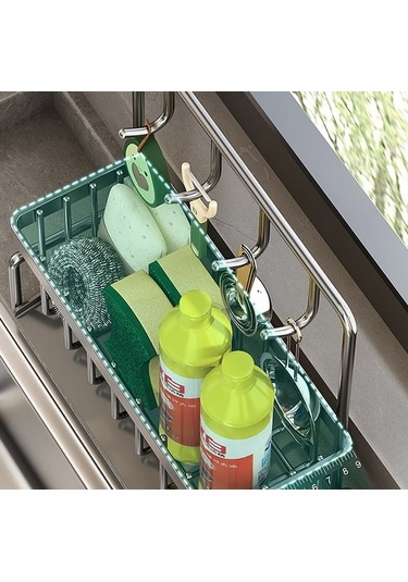 Dancemonkey Lichen Mutfak Duvara Monte Edilebilir Çok Fonksiyonlu Raf, Gri Lo Gri