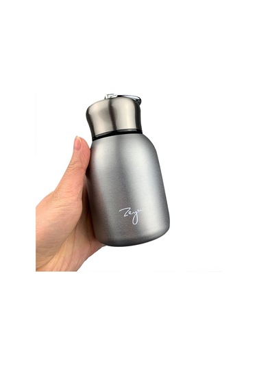 Youtek 304 Çelik Mat Sıcak/soğuk Saklama Termos Bardak, 300ml El Çantasıyla Taşınabilir Kadın/öğrenci Su Bardağı Gümüş