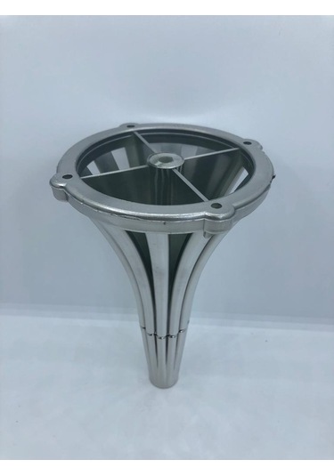 Plastik. 19 Cm Krom Kaplama, Berjer,mobilya,ünite Ayağı 4adet