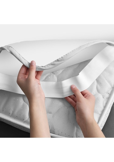 Mattdress Tek Kişilik Pamuklu Yatak Koruyu Alez 100x200