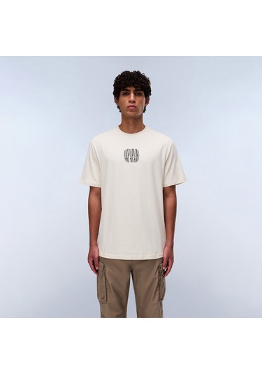 Napapijri Yukis Erkek Beyaz T-shirt Np0a8925n1j1 Beyaz