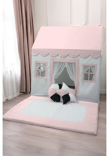 Oyun Evi İlk Heyecan Oyun Çadırı Pudra