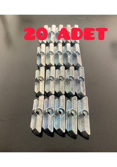 Tusem Pencere Ve Kapı Zamağı 20 Adet 6000