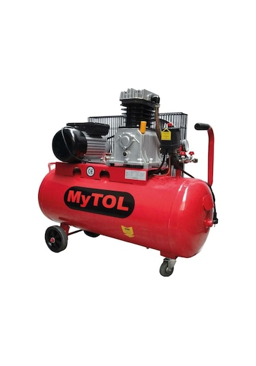 Mytol MY14302 100 L Kasnaklı Hava Kompresoru 2 Hp İtalyan Pompa