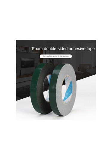 Süper Güçlü Yapışkan Su Geçirmez Darbeye Dayanıklı Yapışkan Çift Taraflı Köpük Bant 10m 10mm 10m
