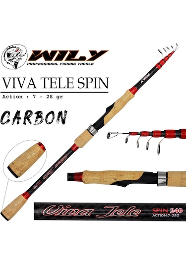 Wily Viva Tele Spin Kamış 270 Cm 10-35 Gr