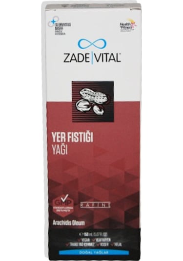 Zade Vital Yer Fıstığı Yağı 150 ML