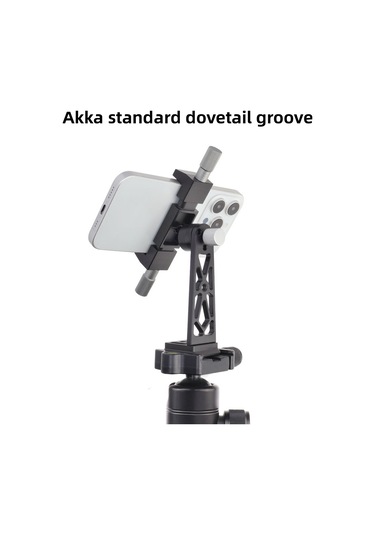 Vkemall Alüminyum Telefon Tutucu 360 Döner 60-90mm Arca Uçlu Tripod Mikrofon Işık Uyumlu