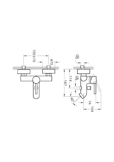 Artema Minimax S A41994 Banyo + Lavabo + Bataryası Set