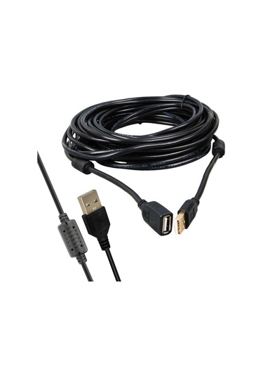Powermaster Pm-11955 Usb 2.0 Siyah Chipset 10metre Usb Uzatma Kablosu