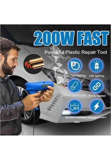 Schulzz 200 Watt 1200 Adet Tel Tampon Plastik Parça Tamir Kaynak Makinesi