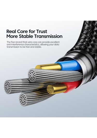 Csdake USB To Type-C 100 W Hızlı Şarj Kablosu 1 M