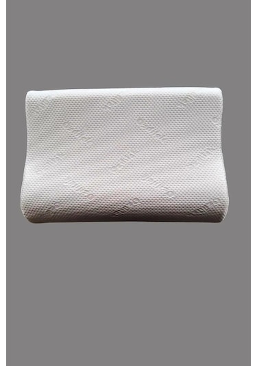 Visco Ortopedik Yastık 60x40x12 Cm 1 Adet Beyaz