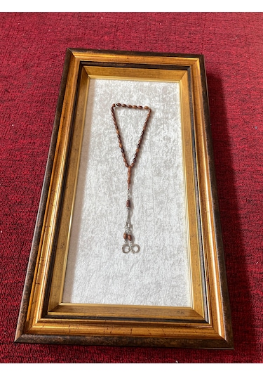 Tespih Çerçevesi - Tespih Sergilemek İçin Hakiki Camlı Ürün