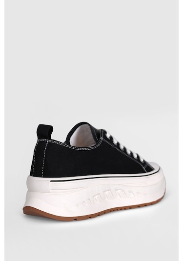 Lufian Kadın Shay Sneaker Ayakkabı 121230006 Siyah Siyah