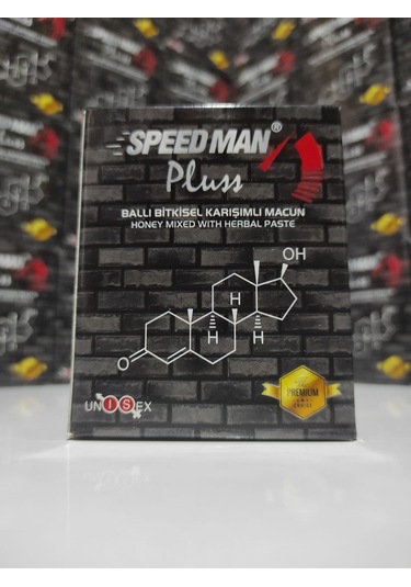 Speed Man Pluss Ballı Bitkisel Karışımlı Macun 230 G