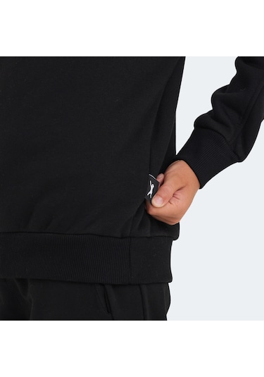 Slazenger LONE Çocuk  Siyah Sweatshirt