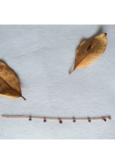 Nazar Boncuklu Halhal Roz Renk Çok Renkli