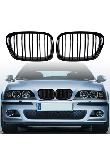 Bmw 5 Serisi E39 M5 Böbrek Parlak Siyah Tam Uyumlu