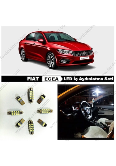 Fardoktoru Fiat Egea Led Iç Aydinlatma Ampul Seti Beyaz