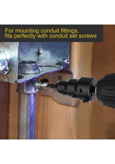 Dancemonkey Dayanıklı Emt Boru Eğeleme Aleti - Hızlı Delme Çözümü 1/2, 3/4, 1 İnç Borular İçin