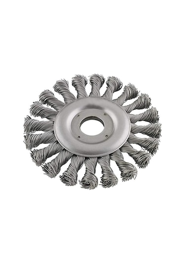Sedef 200mm Burgulu Daire Tel Fırça 55367