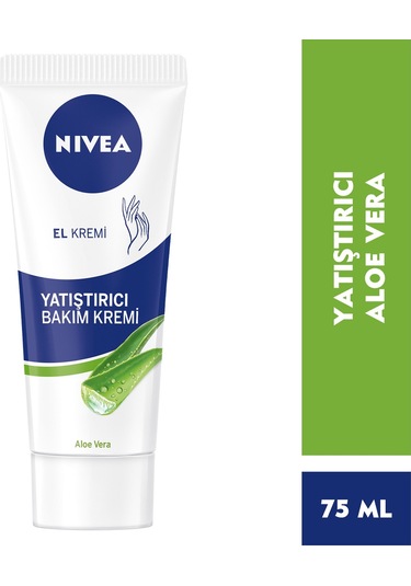 Nivea Aloe Vera ve Jojoba Yağı Yatıştırıcı El Bakım Kremi 75 ML