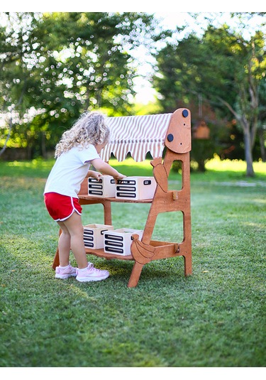 Mandu Ahşap Çocuk Manav Tezgâhı Çok Renkli