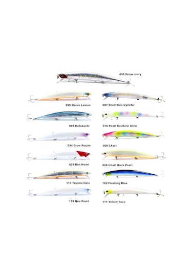 Fujin Flux 14Cm 18Gr 60-100Cm Dalar Floating Maket Balık