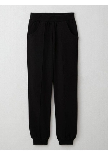 Kız Çocuk Kind İşlemeli Eşofman Takım-14389 Siyah