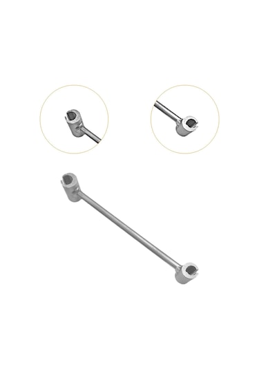 Homyl 8-19mm Bayrak Menteşeleri Için 0,55" 0,7" Namlulu 10,6 Uzunluk 27cm