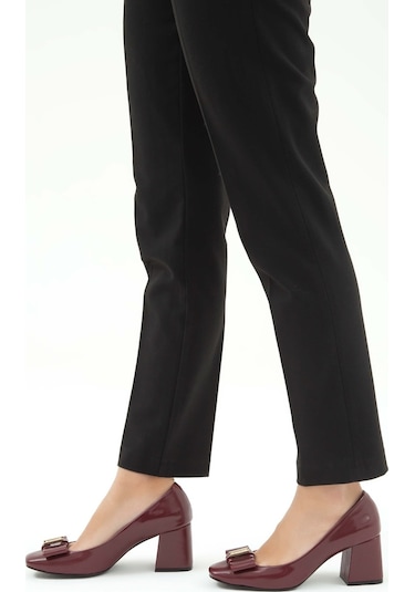 Tamer Tanca Kadın Vegan Bordo Abiye Ayakkabı 886 619 Bn Ayk Sk22/23 Bordo Czg Rgn Bordo