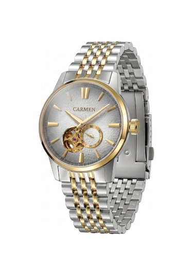 Carmen Master Open Heart Crm.20020.06 Erkek Kol Saati Gri