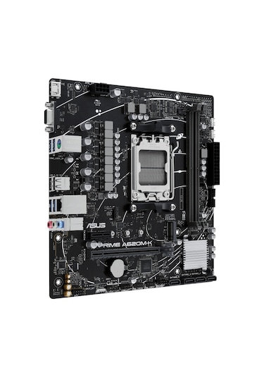 Asus Prime A620M-K AMD A620 6400 MHz (OC) DDR5 Soket AM5 mATX Anakart