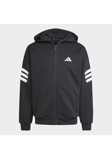 Adidas Jd4827 M Fı 3s Fz Erkek Tracktop Siyah
