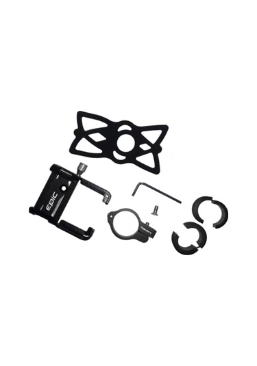 Impact Gosa Alüminyum Bisiklet Telefon Tutucu Siyah