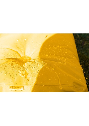 Dekosoy Dış Ve Iç Mekan Palet Minderi Takımı - Sarı 2 Li