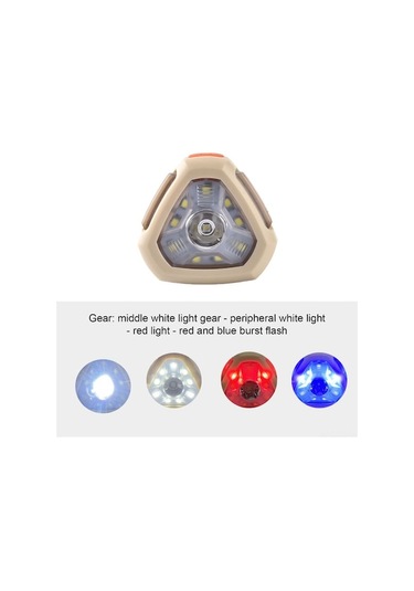 Cy-2025 Ve Cy-2027 Modelleri Şarj Edilebilir Led Lamba - 500mah/800mah Bej Bej