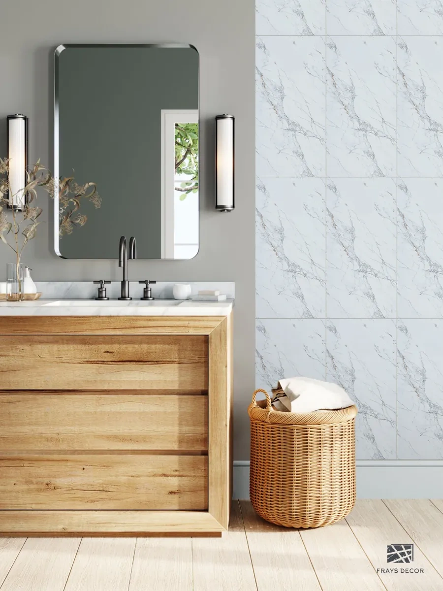 Frays Decor Banyo Veya Mutfak İçin Kendinden Yapışkanlı Duvar Panelleri 223671431