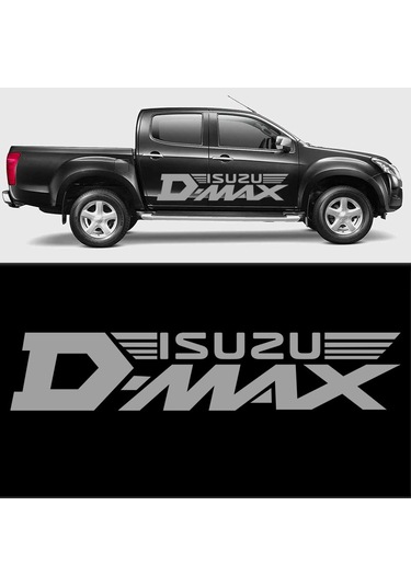 50 X 10 cm - Isuzu D-Max Sticker, Off Road Araba Sticker