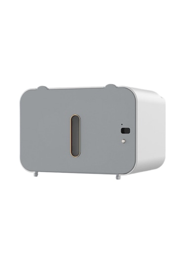 Suntek Tuvalet Kağıdı Tutucu Duvara Montaj Rulo Mutfak Gri