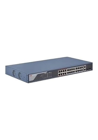 Hikvision DS-3E1326P-EI 370 W 24 Port 10-100-1000 Mbps Yönetilebilir RackMount Switch