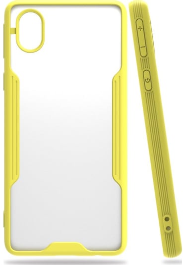 Samsung Galaxy A01 Core (A013) Kılıf Platin Matte Silikon Arka Kapak