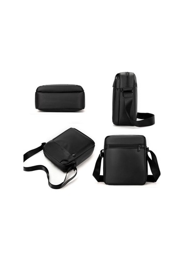 Novahub Wepower Erkekler Messenger Torbası, Büyük Kapasiteli Boş Zaman Omuz Çantası, Seyahat İşe Gidiş Siyah Yeşil Günlük Kullanım Yeşil