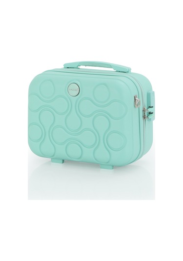 Mçs Polipropilen 3lü Valiz Seti Büyük & Kabin & Makyaj V376 S23sy1000053-set 00190 Mint Yeşili