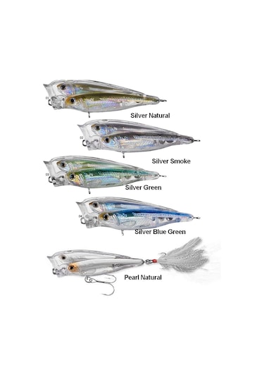 Livetarget Glass Minnow Baitball Popper Floating Sahte Balığı